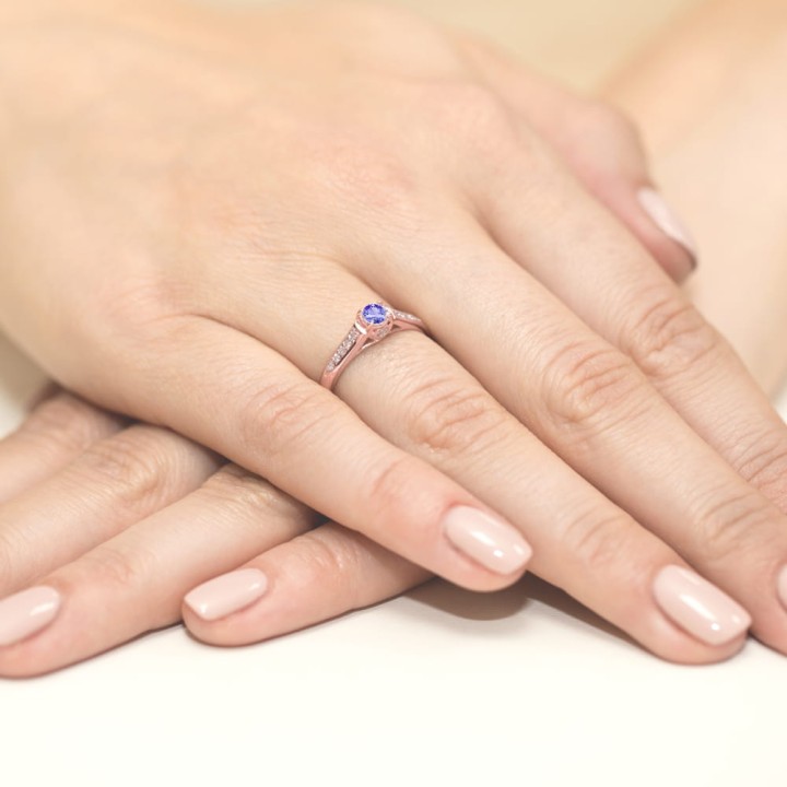 DIAMENTY Pierścionek W-16