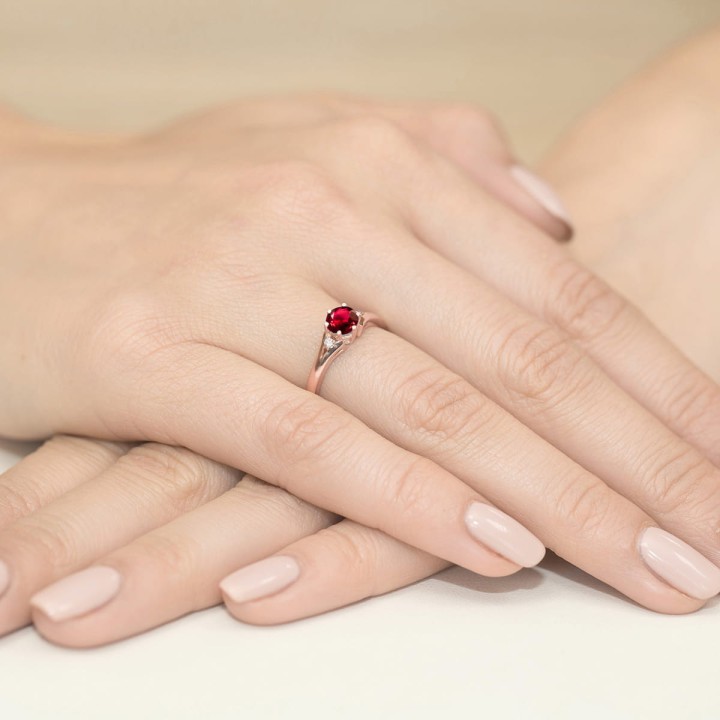 DIAMENTY Pierścionek W-76
