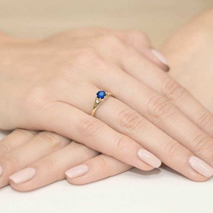 DIAMENTY Pierścionek W-76