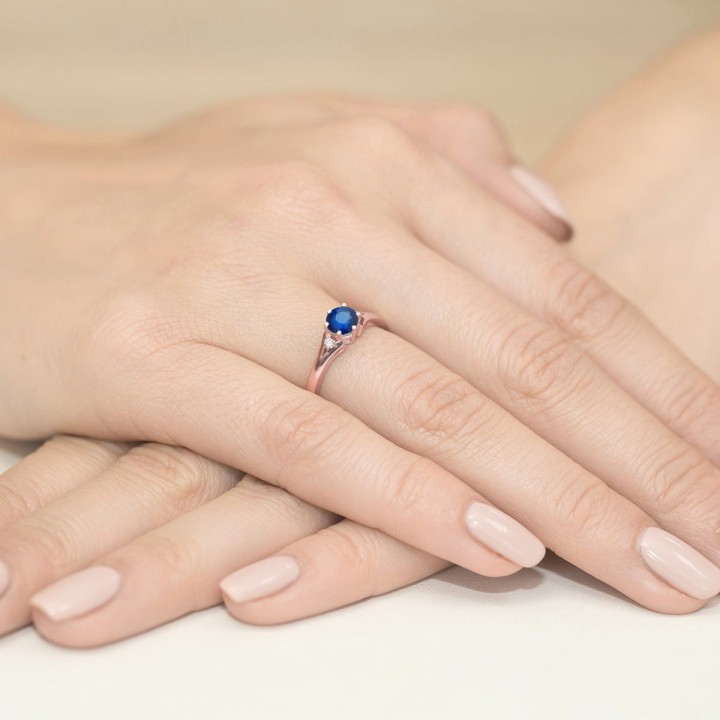 DIAMENTY Pierścionek W-76