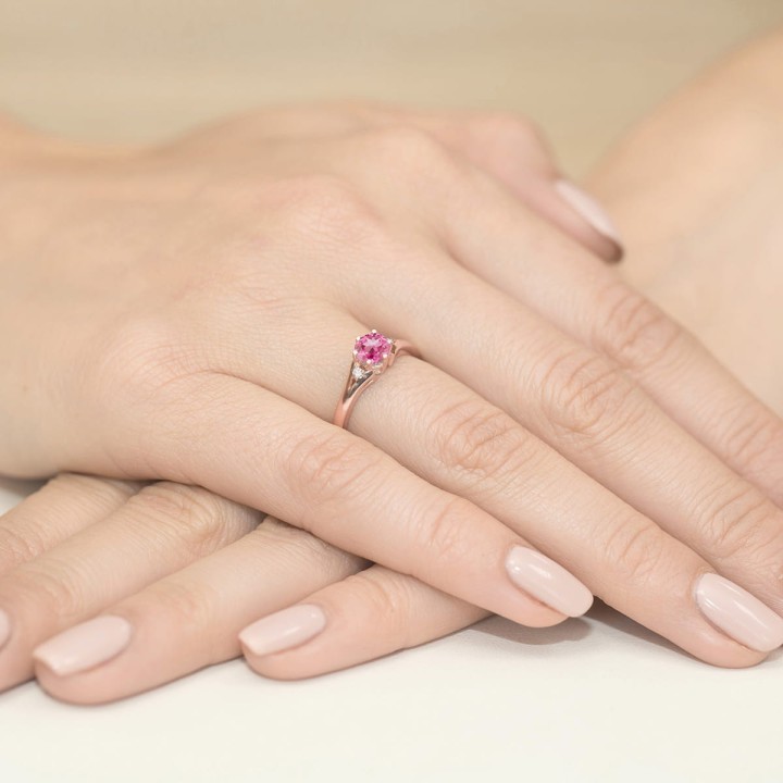 DIAMENTY Pierścionek W-76