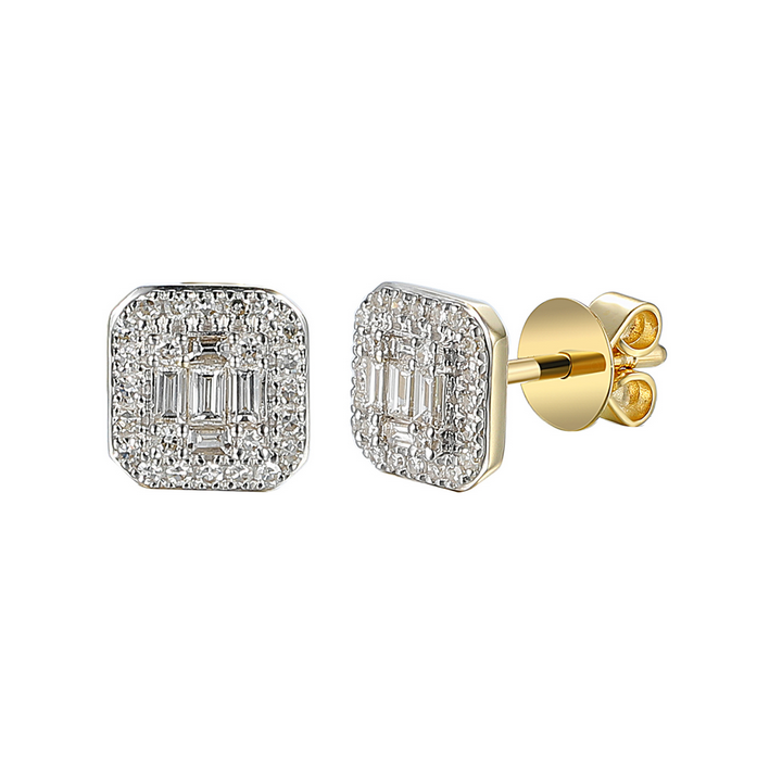 DIAMENTY Kolczyki E71618 Y S