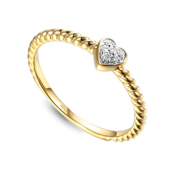 DIAMENTY Pierścionek R81527 Y