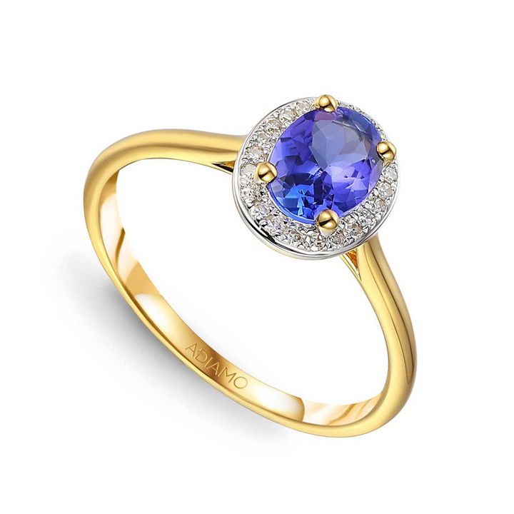 DIAMENTY Pierścionek R62898 Y M T
