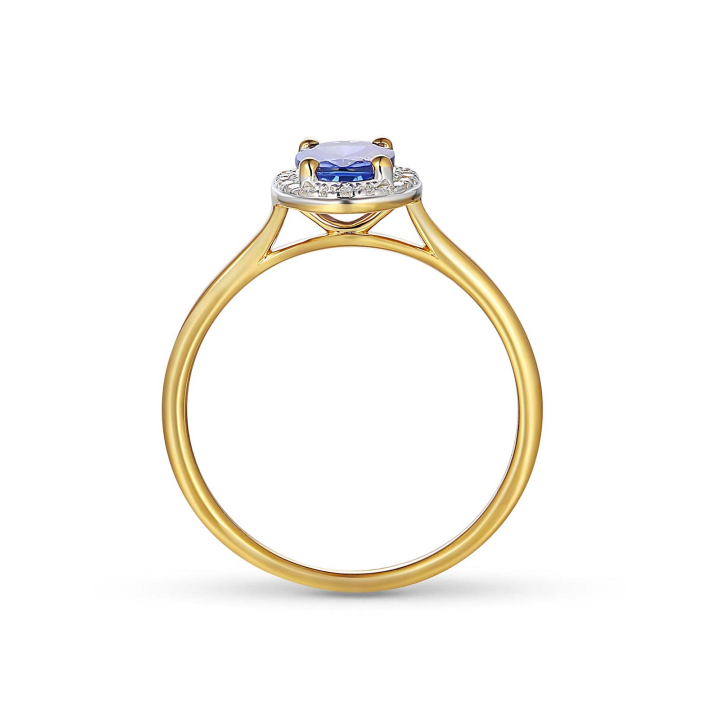 DIAMENTY Pierścionek R62898 Y M T