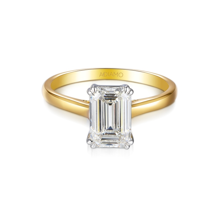 DIAMENTY Pierścionek R96116 YW