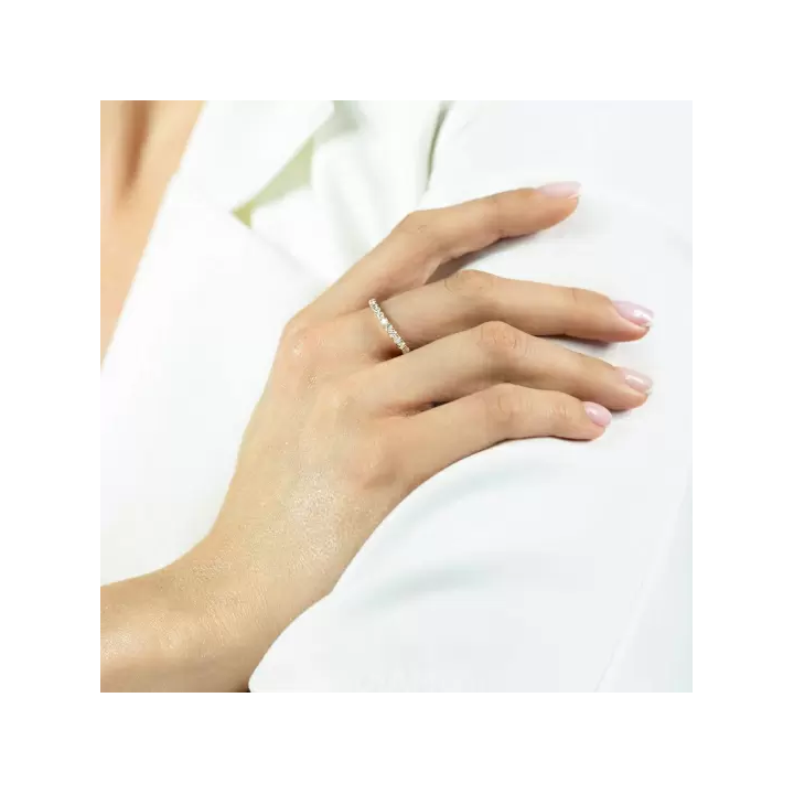 DIAMENTY Pierścionek R79366 Y